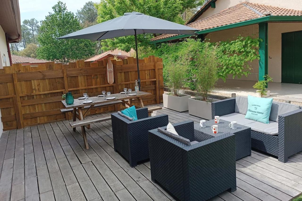 Appartamento Duplex House With Large Terrace And Garden Moliets-et-Maa Esterno foto